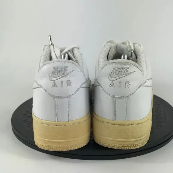Nike Air Force 1 Premium White Leather 2006 315180-111 Men’s Size 12 - Picture 6 of 12